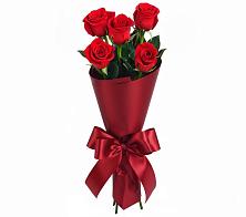 Букет 5 Красных роз Эдлесс Лав в Каскара