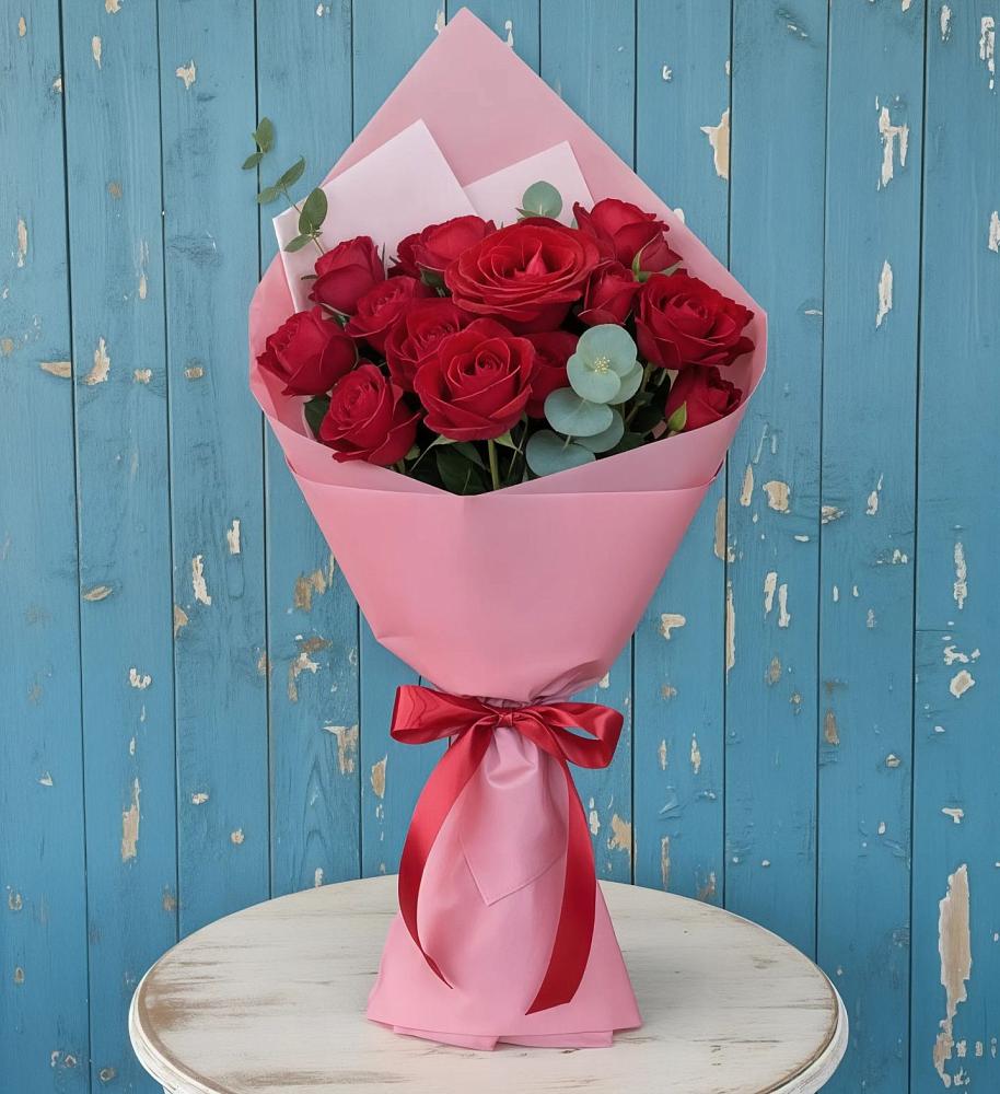 Букет цветов из: Розы в Каскара