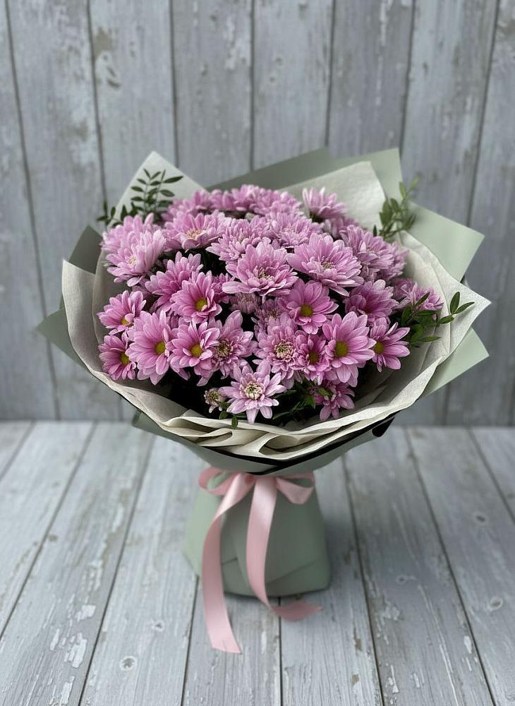 Букет цветов из: Хризантемы в Каскара