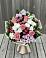 Букет цветов из: Альстромерии, Гвоздики, Розы и Хризантемы в Каскара