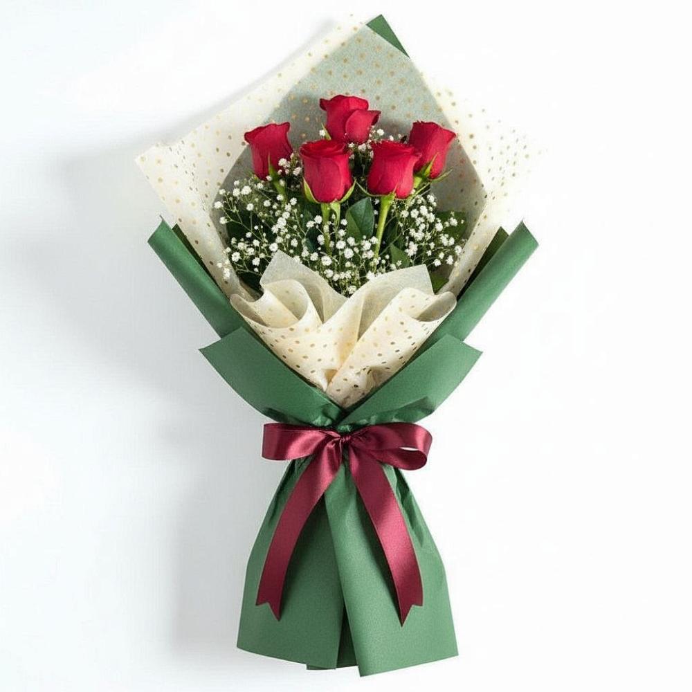 Букет цветов из: Розы в Каскара