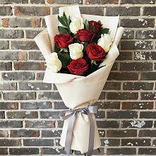 Букет цветов из:  Розы #REPLACE_PRED# Каскара