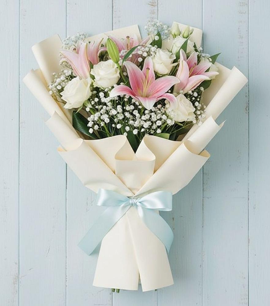 Букет цветов из: Лилии в Каскара