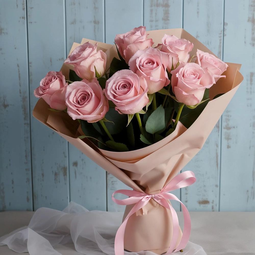 Букет цветов из: Розы в Каскара