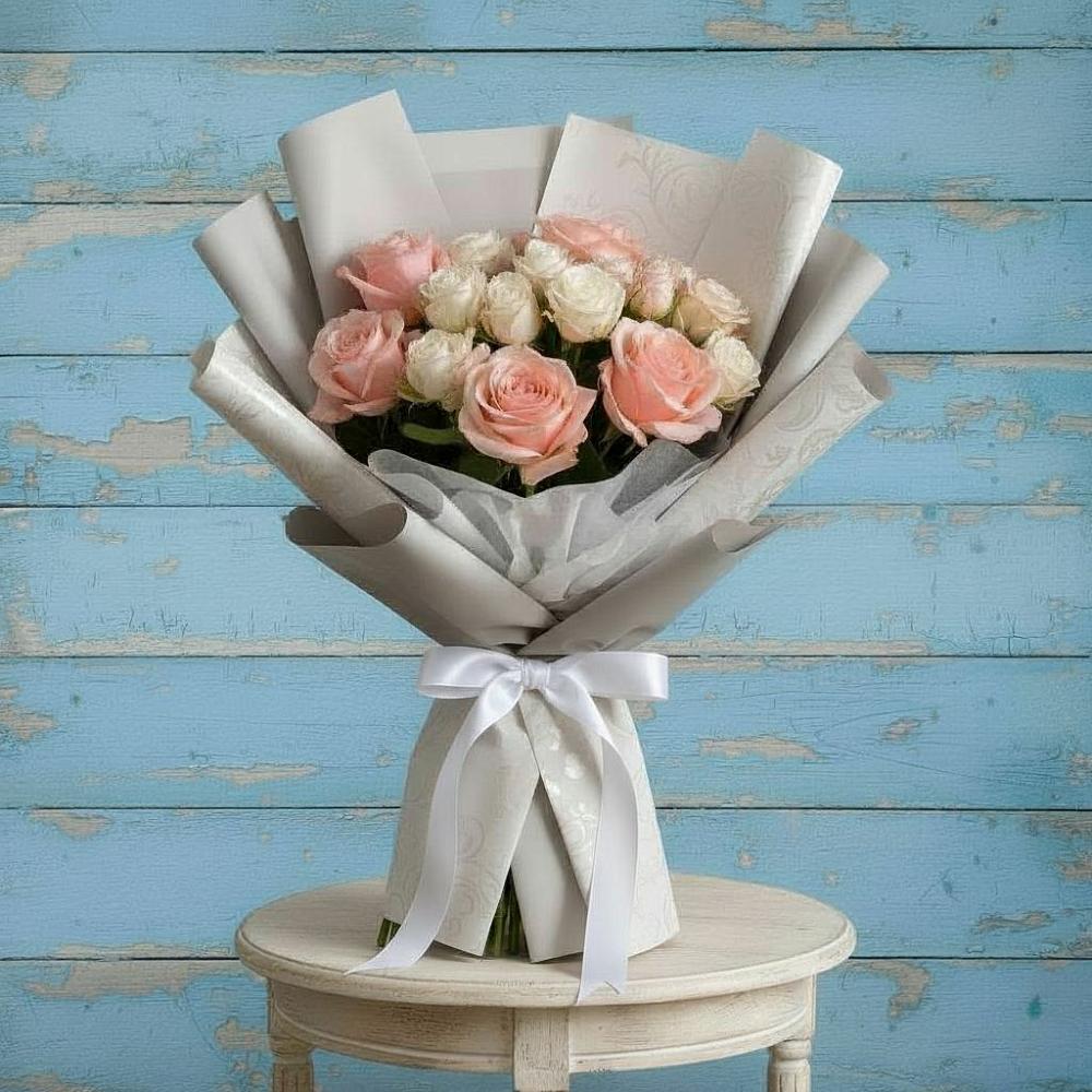 Букет цветов из: Розы в Каскара