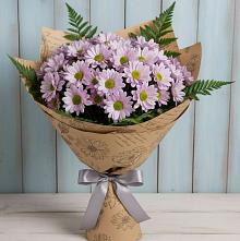 Букет цветов из:  Хризантемы в Каскара