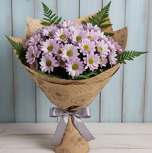 Букет цветов из:  Хризантемы в Каскара