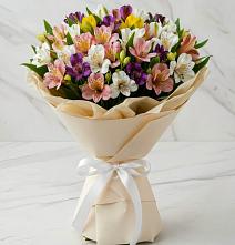 Букет цветов из:  Альстромерии #REPLACE_PRED# Каскара