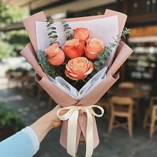 Букет цветов из:  Розы в Каскара