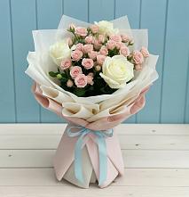 Букет цветов из:  Розы #REPLACE_PRED# Каскара