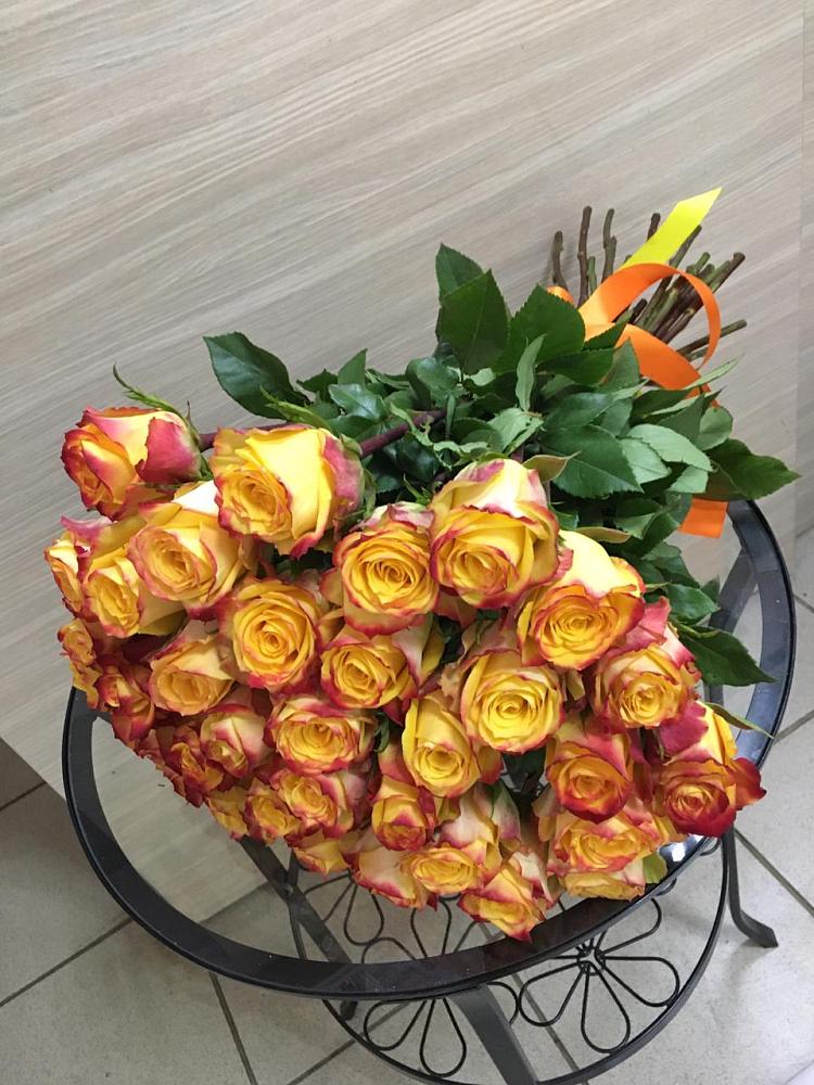 Букет Желтые розы в Каскара