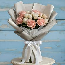 Букет цветов из:  Розы #REPLACE_PRED# Каскара
