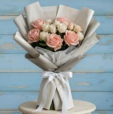 Букет цветов из:  Розы в Каскара