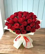 Букет 29 Красных роз в Каскара