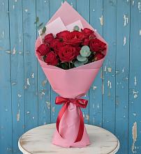 Букет цветов из:  Розы в Каскара