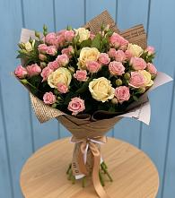 Букет цветов из:  Розы #REPLACE_PRED# Каскара