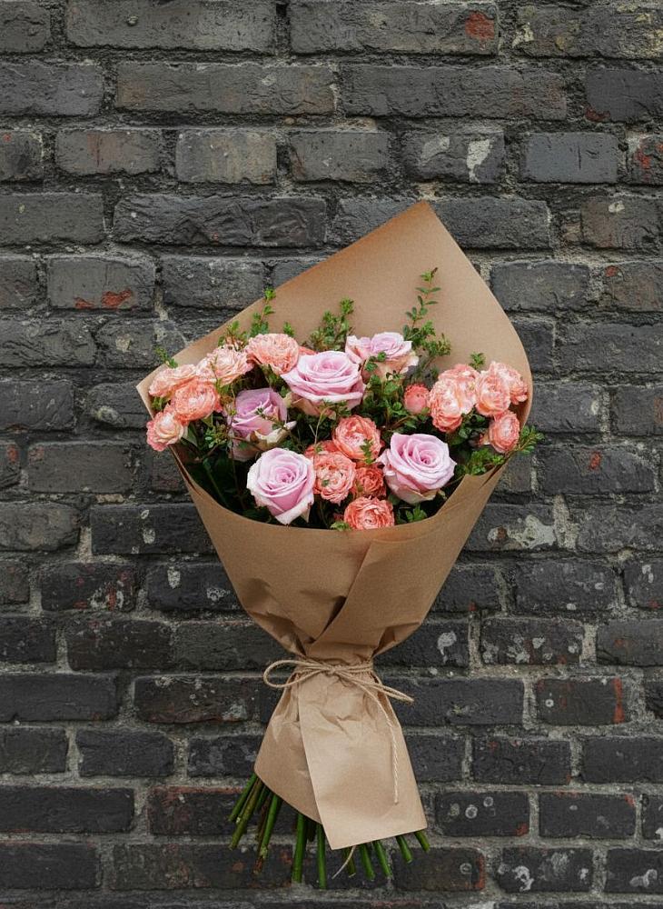 Букет цветов из: Розы в Каскара