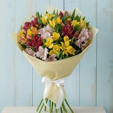 Букет цветов из:  Альстромерии в Каскара