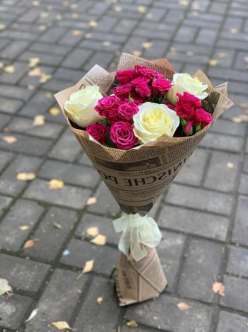 Букет цветов из: Розы в Каскара