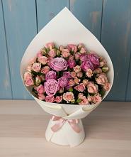 Букет цветов из:  Розы #REPLACE_PRED# Каскара